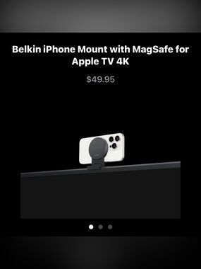 Belkin iPhone Mount with MagSafe for Apple TV 4K